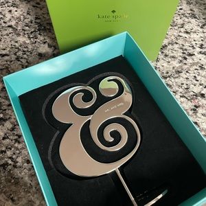 Kate spade Darling Point Ampersand Cake Topper